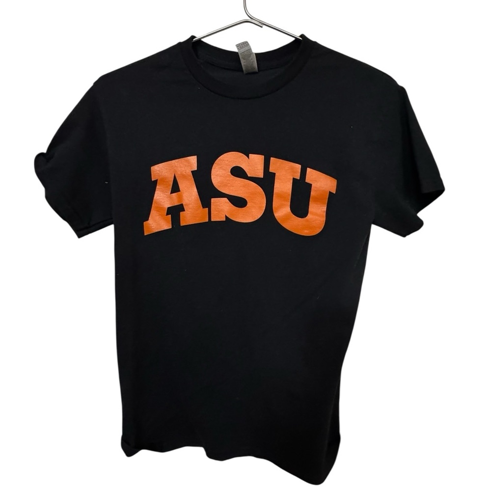 ASU Contra Costa College Student Government Black and Orange Men's S T-Shirt